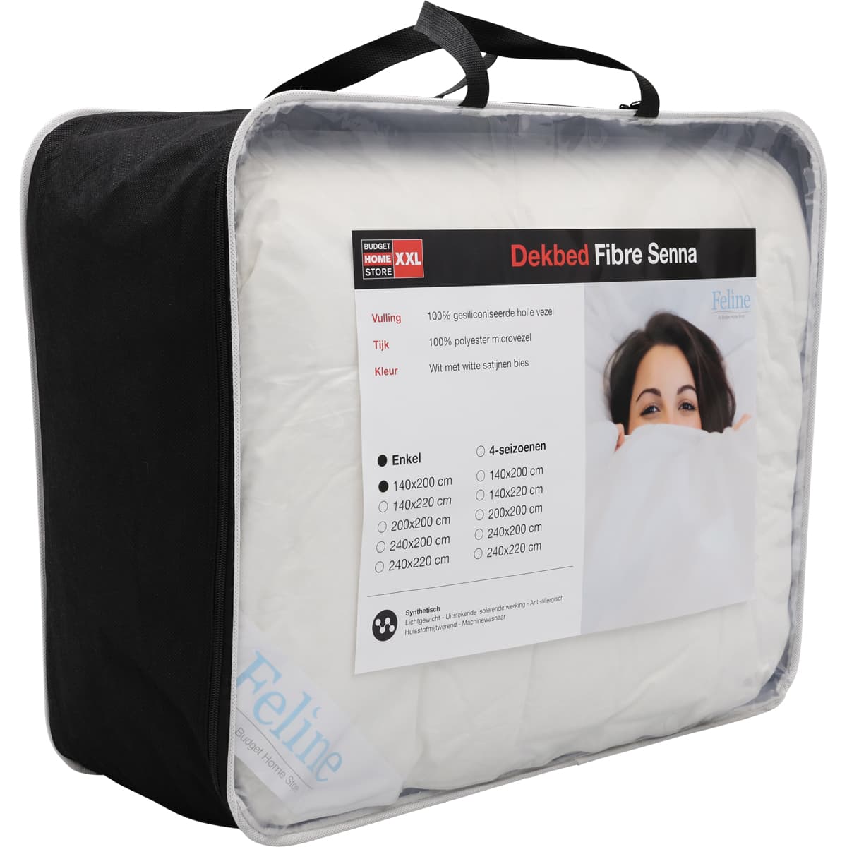 Dekbed Fibre Senna Enkel 140x200cm - 2