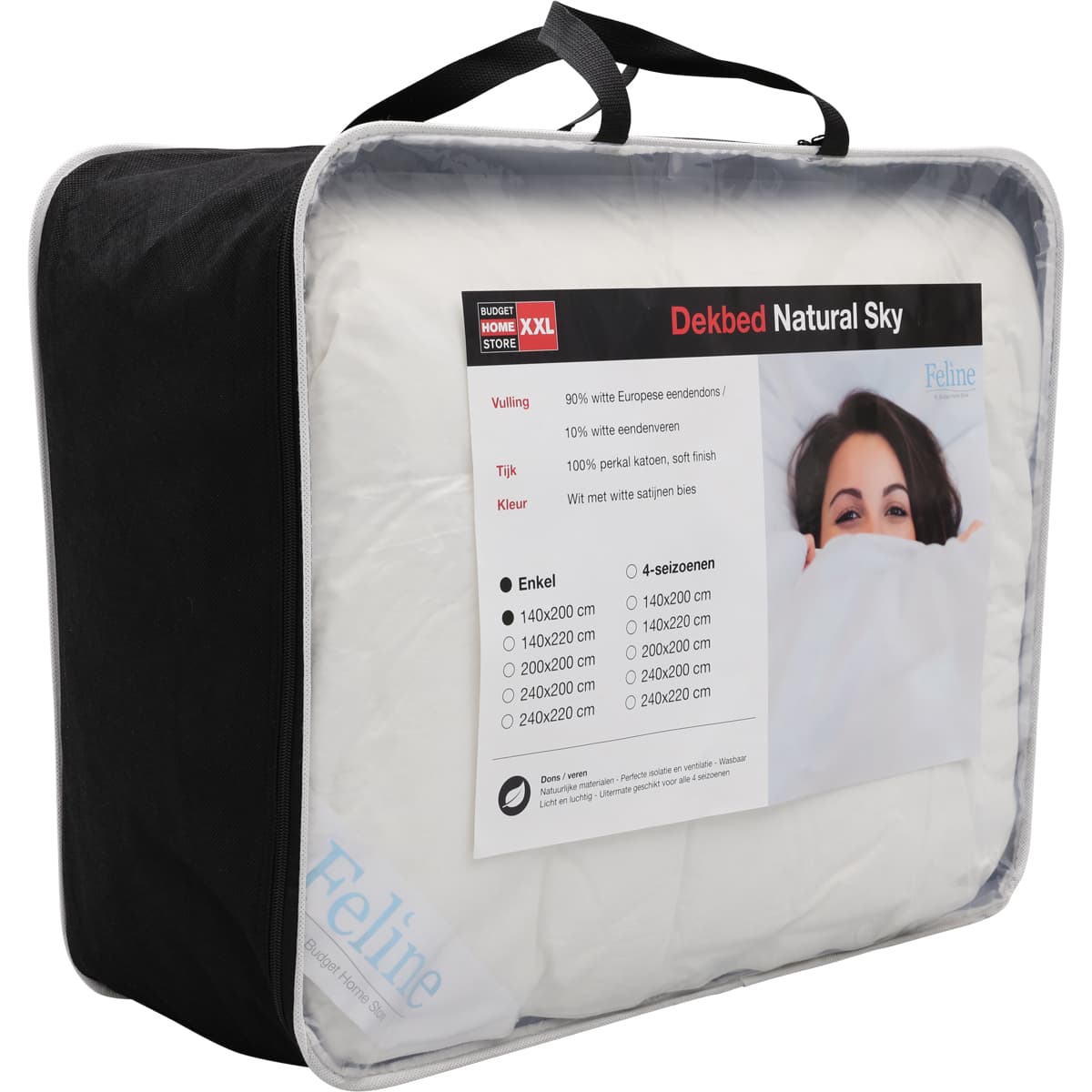 Dekbed Natural Sky Enkel 140x220cm - 2