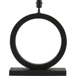 Lampvoet Tina hout mat zwart - 1