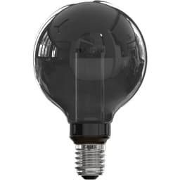 Calex LED Glassfiber Globe G95 Titanium SMD 220-240V 3.5W 40lm 2000K E27 Dimbaar met LED dimmer  - 1