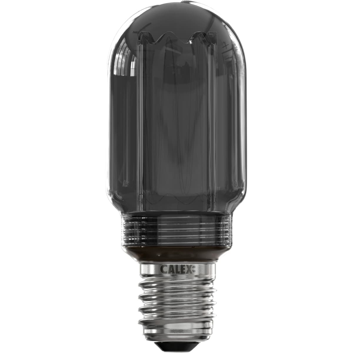 Calex LED Glasfiber Buis lamp T45 220-240V 3,5W 40LM 2000K Titanium E27 dimbaar 