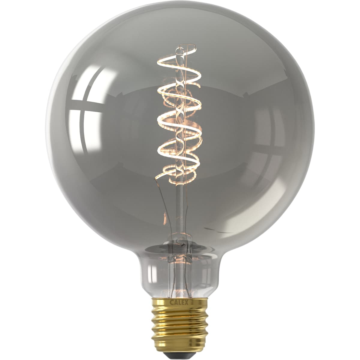 Calex Globe G125 Titanium Flex Filament 220-240V 4W 136lm 1800K E27 Dimbaar met LED dimmer  - 2