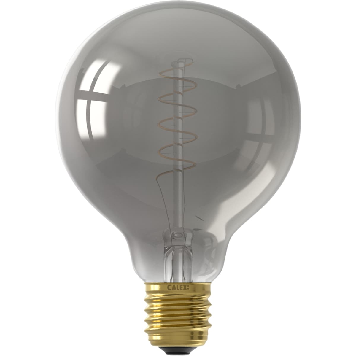 Calex Globe G95 Titanium Flex Filament 220-240V 4W 136lm 1800K E27 Dimbaar met LED dimmer  - 1