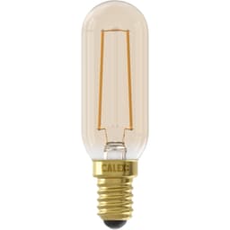 Calex Buis T25 Goud Straight filament 220-240V 3.5W 250lm 2100K E14 Dimbaar met LED dimmer  - 1