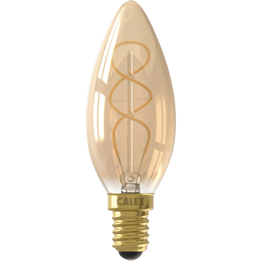 Lichtbron Kaarslamp Flex Goud E14 - 1