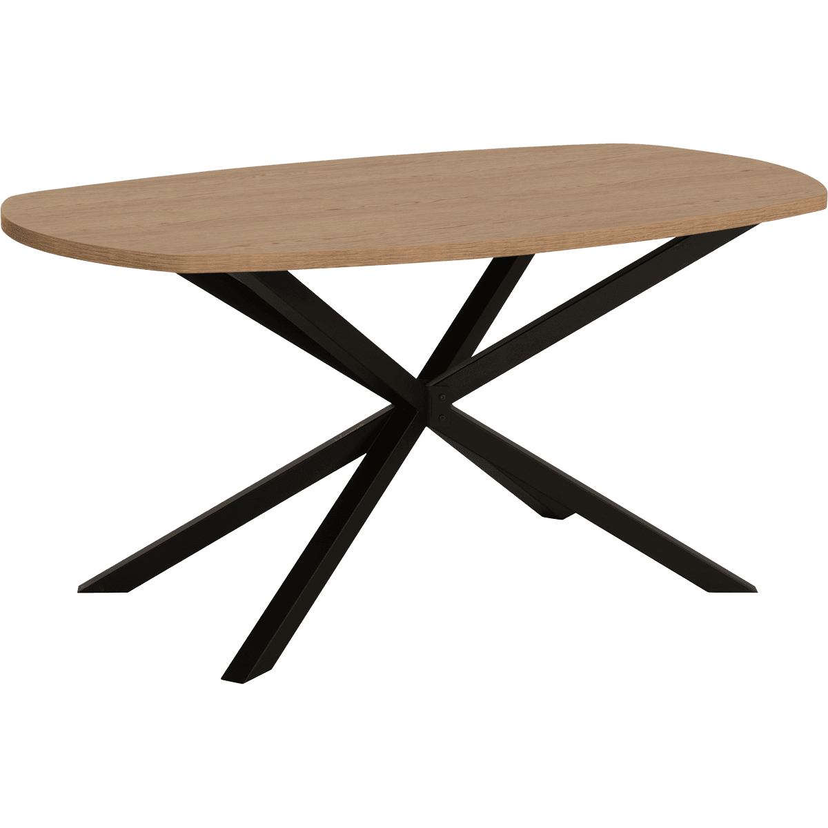 Eettafel Manu deens ovaal 160cm - 1